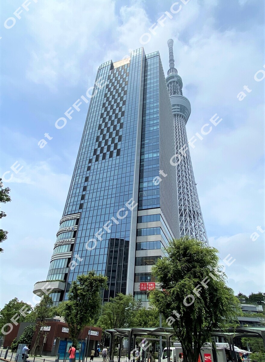 東京スカイツリーイーストタワービル階451 39坪 墨田区 押上駅 の賃貸オフィス情報 アットオフィス