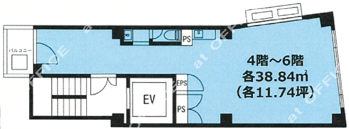 ｃｏｃｏｓｐａｃｅ高田馬場ビル6階11 74坪 大久保 高田馬場 高田馬場駅 の賃貸オフィス情報 アットオフィス
