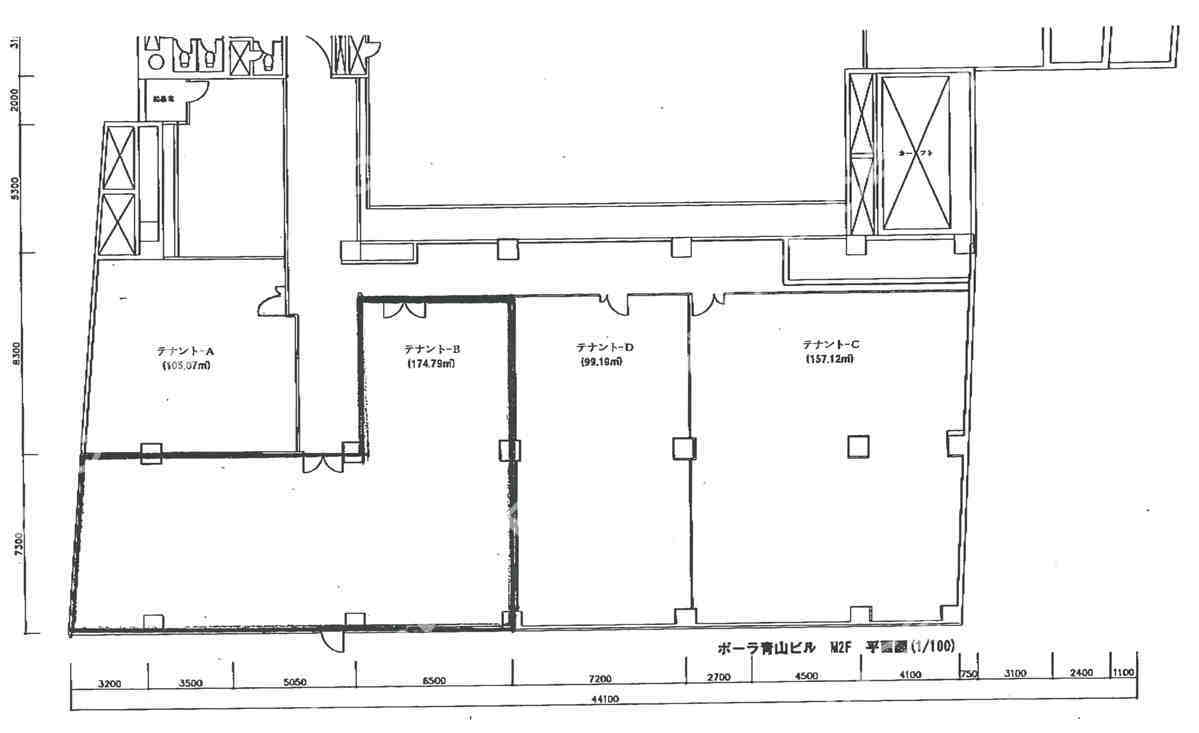ポーラ青山ビル2階52 87坪 青山 青山一丁目駅 の賃貸オフィス情報 アットオフィス