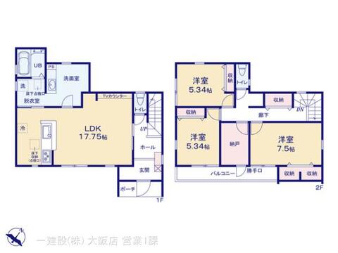 リーブルガーデン小野市神明町4期 間取り6