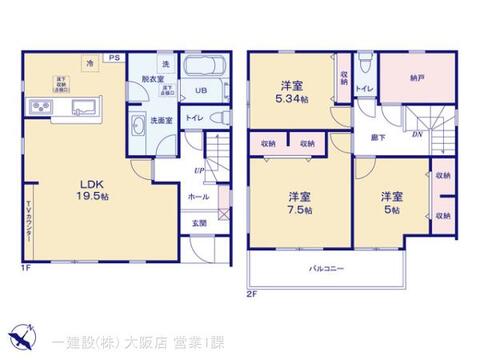 リーブルガーデン小野市神明町4期 間取り8