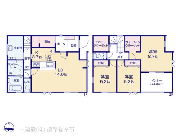 リーブルガーデン姫路市上大野4期の画像2