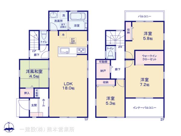 リーブルガーデン北区鶴羽田第七の画像2