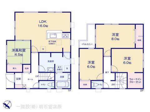 リーブルガーデン神戸市垂水区千鳥が丘3期 間取り3
