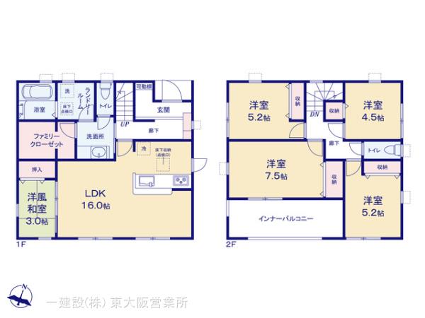 リーブルガーデン香芝市穴虫４期の画像2