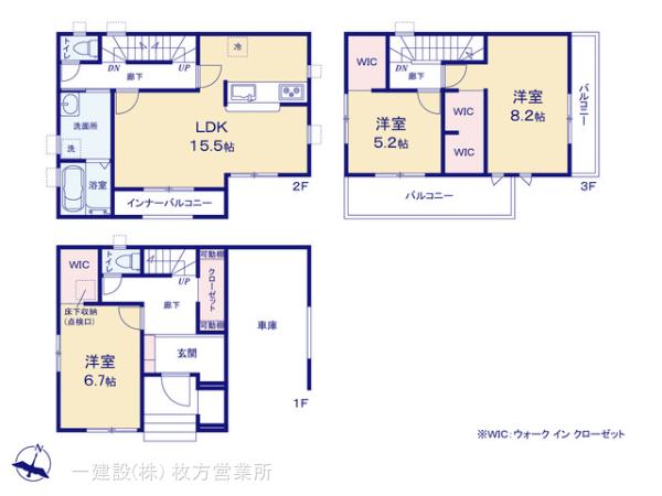 リーブルガーデン寝屋川市八幡台の画像2