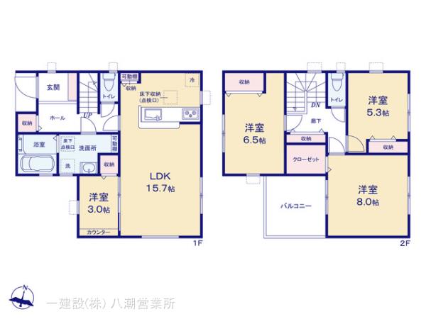 リーブルガーデン八潮市伊勢野4期の画像2