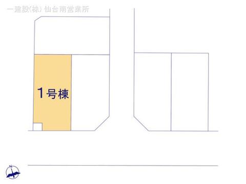 リーブルガーデン多賀城八幡1期 間取り2