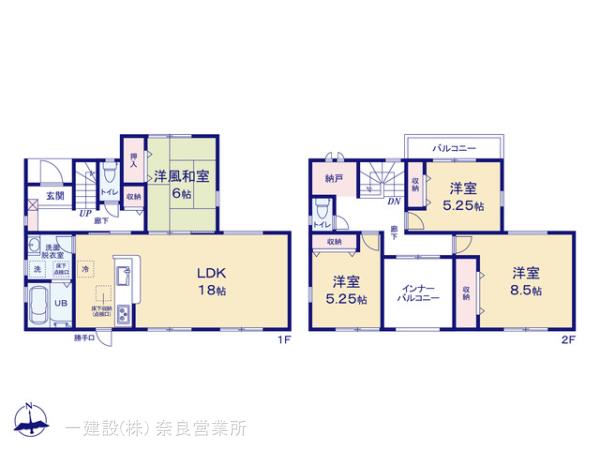リーブルガーデン奈良西大寺新池町２期の画像2