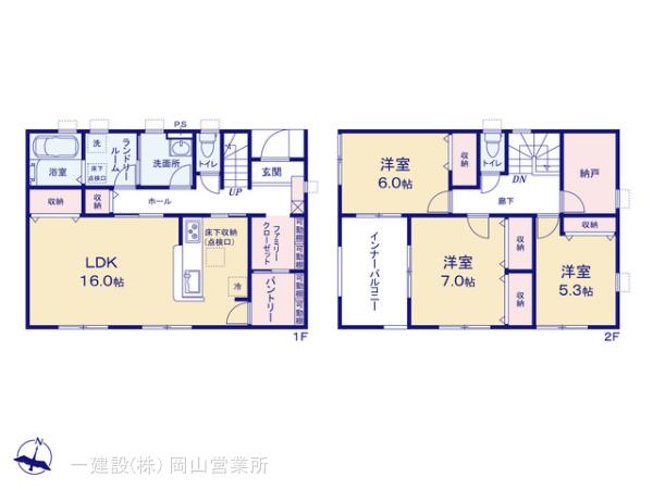 リーブルガーデン北区撫川第3の画像2