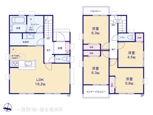 リーブルガーデン越谷市伊原の画像2