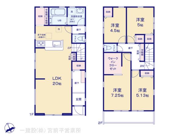 リーブルガーデン多摩区寺尾台１丁目の画像2