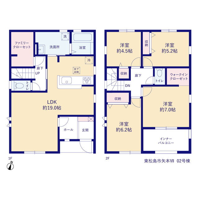 宮城県東松島市矢本字関の内34-18（地番）
