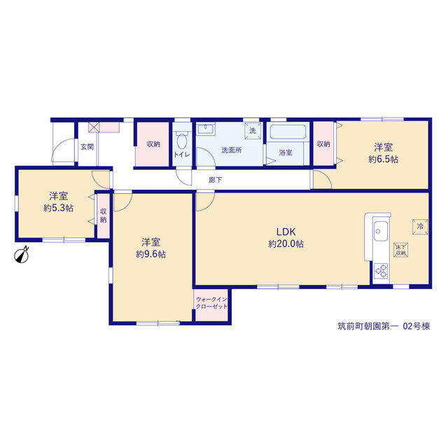 福岡県朝倉郡筑前町朝園字大丸731-3（地番）
