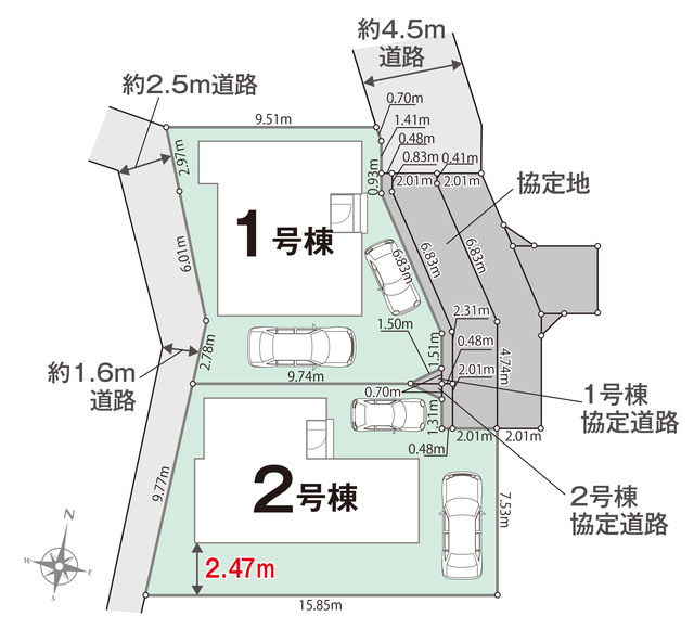 リナージュ静岡清水区蜂ヶ谷南町　第１期の画像2