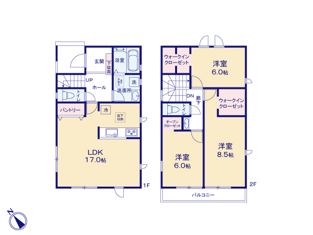リナージュ佐倉中志津７丁目　第１期の画像2