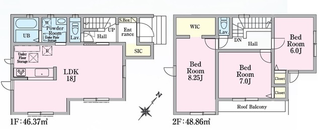 リナージュ新座道場１丁目　第１期の画像2