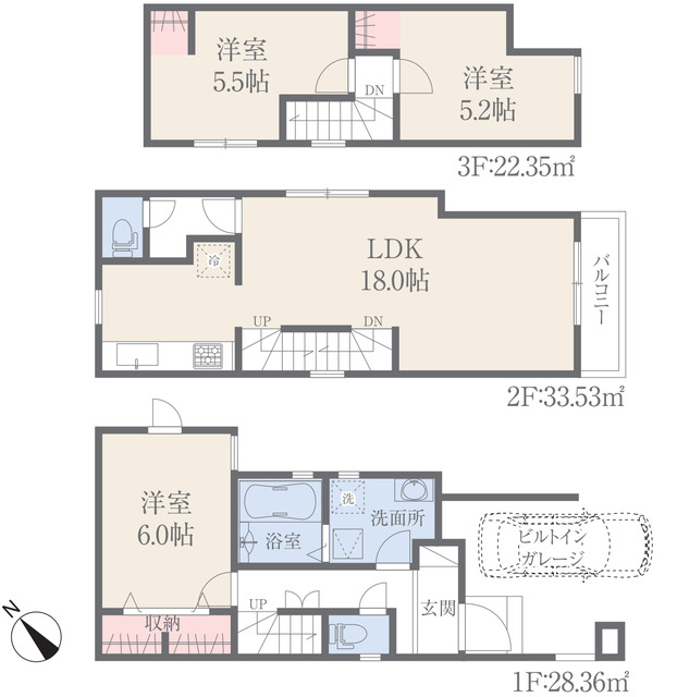 リナージュ千葉中央区椿森３丁目　第１期の画像2