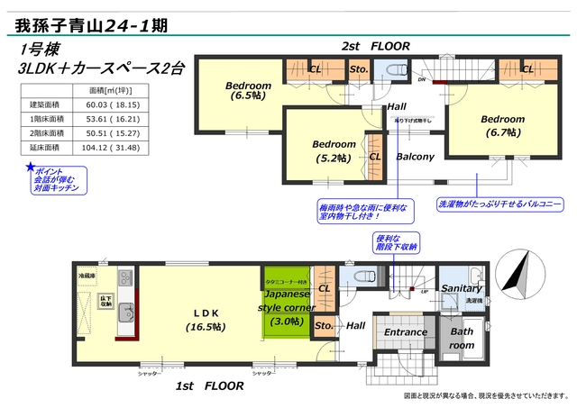 リナージュ我孫子青山　第１期の画像2