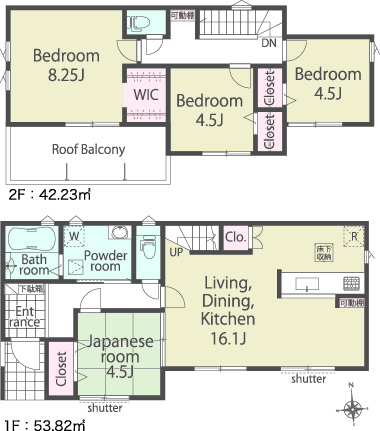 リナージュ熊本北区池田３丁目　第１期の画像2