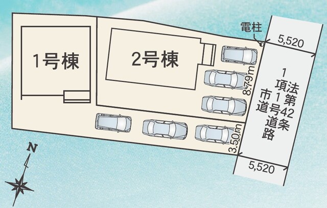 リナージュ東広島八本松飯田６丁目　第１期の画像2