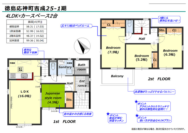 リナージュ徳島応神町吉成　第１期の画像2