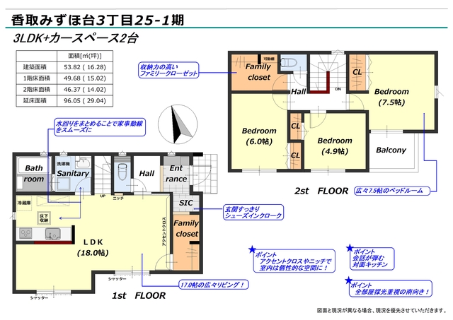 リナージュ香取みずほ台３丁目　第１期の画像2