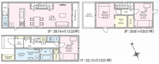 リナージュ高崎市上和田町０１期の画像2