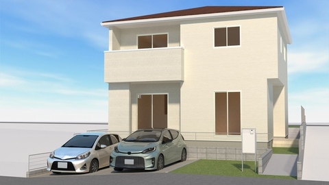 2号棟外観パース