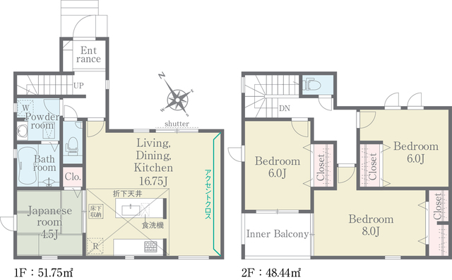 リナージュ草津市上笠２丁目０１期の画像2