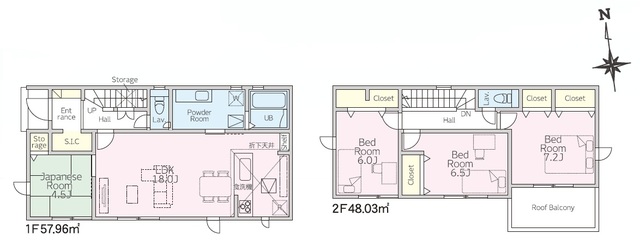 リナージュ藤岡市藤岡０１期の画像2