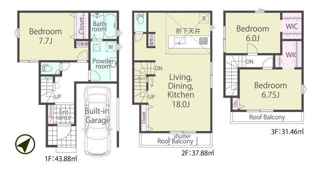 リナージュさいたま市大宮区天沼町２丁目０１期の画像2
