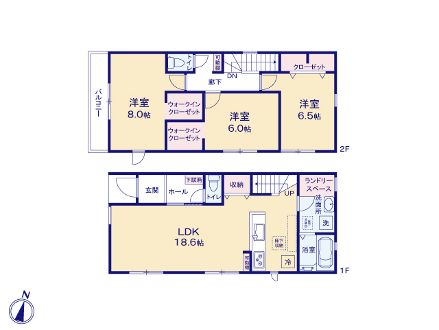 リナージュ千葉若葉区千城台東２丁目　第１期の画像2