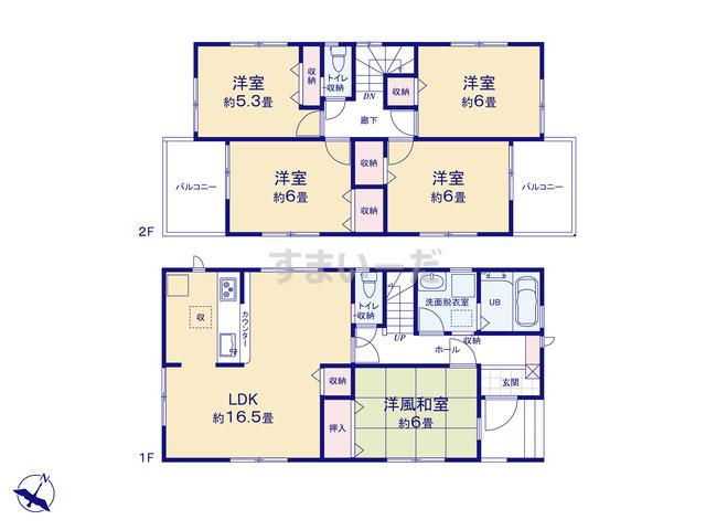 埼玉 5ldk 戸建の新築一戸建て 分譲住宅 建売 不動産情報 すまいーだ