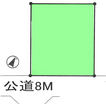 51.8坪の整形地