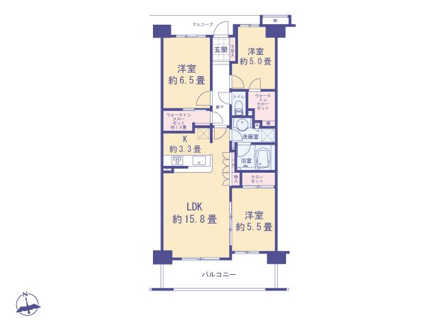 物件画像 ルイシャトレ府中是政
