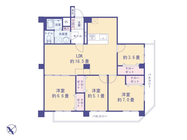 物件画像 千人町光ハイム