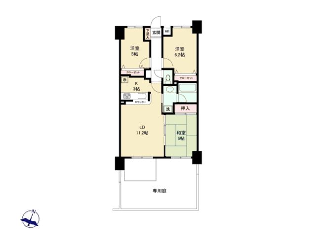 物件画像 ベルジェ南平