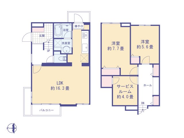 物件画像 ウエスト小金井　1号棟