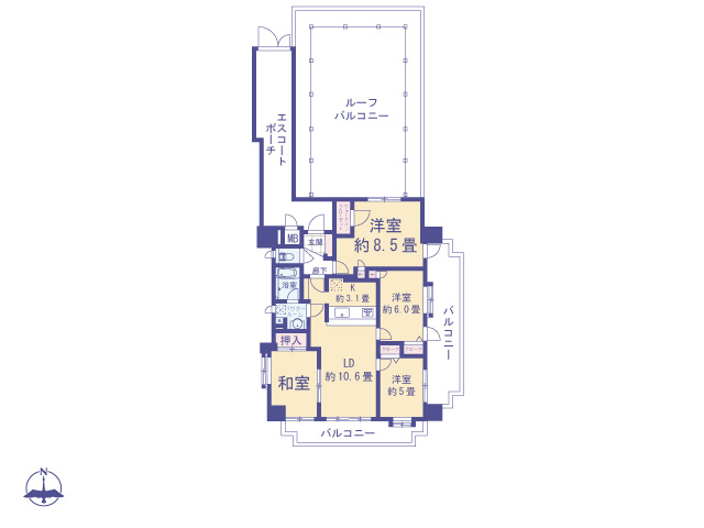 物件画像 グランシティ八王子北野