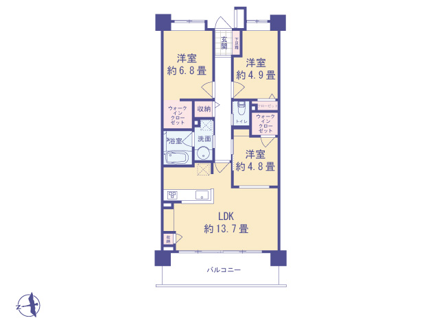 物件画像 クラウンガーデン武蔵野