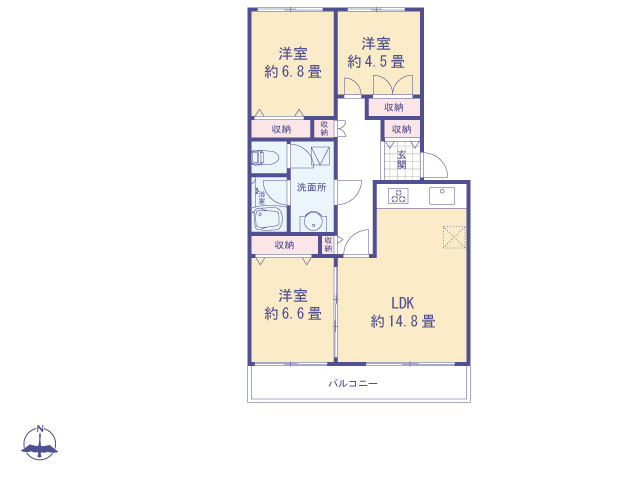 物件画像 昭島つつじヶ丘ハイツ　22号棟