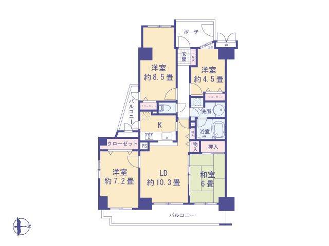 物件画像 ベルシャトゥ立川