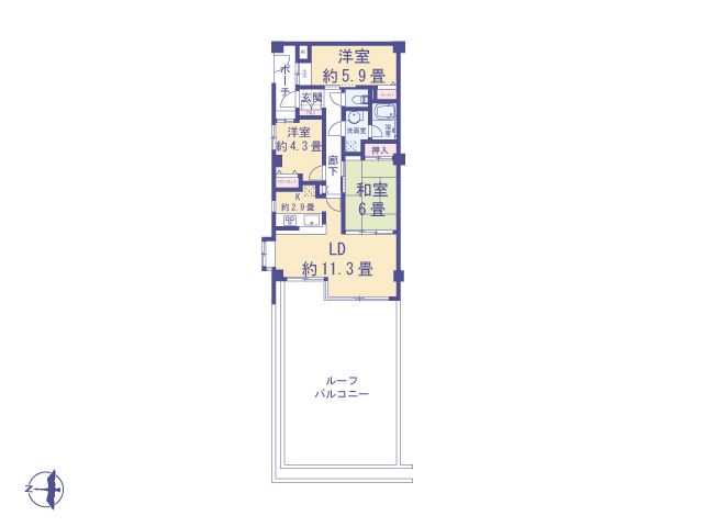 物件画像 ルイシャトレ百草園ヒルズ