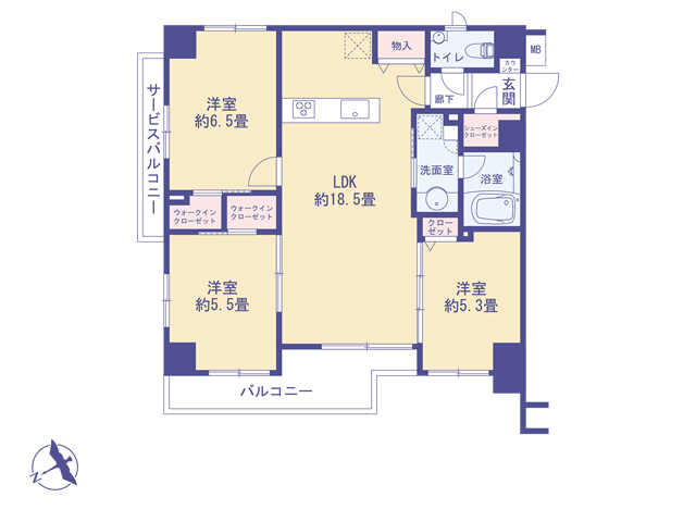 物件画像 ファインスクェア調布多摩川
