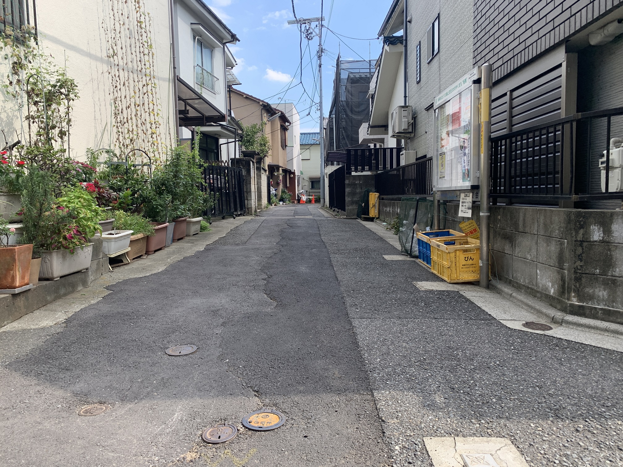 北東側4m公道