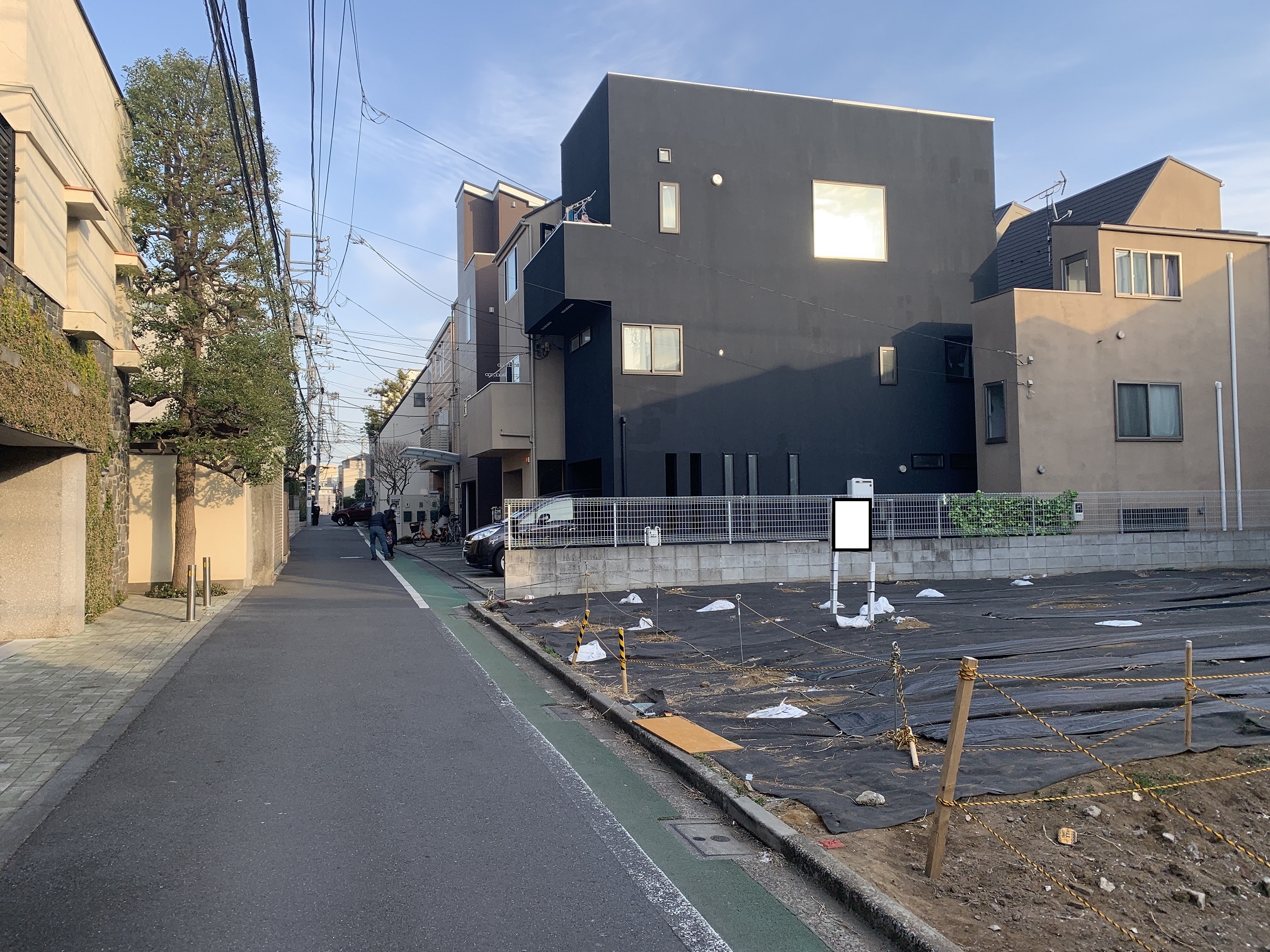 閑静な住宅街となります!!