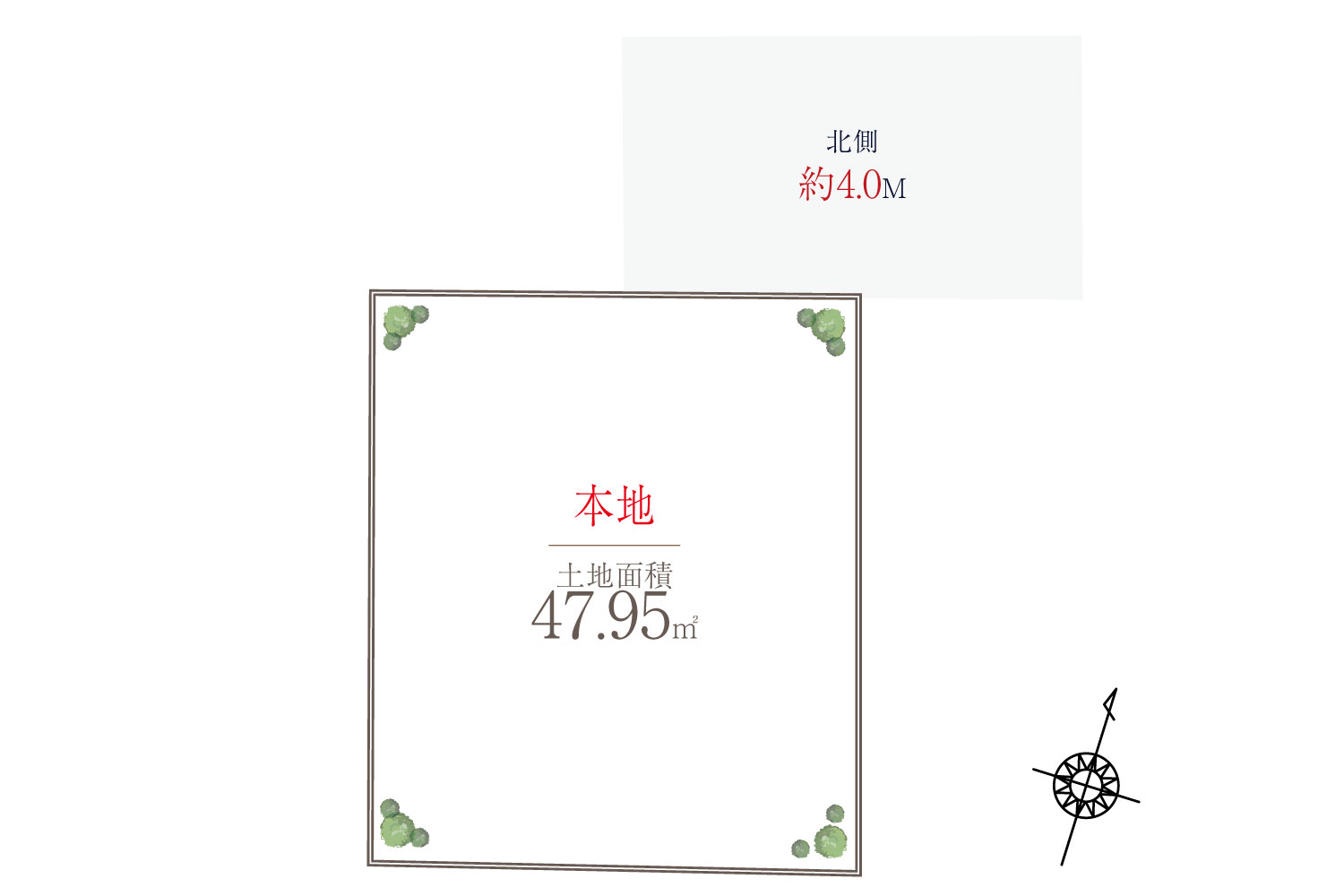 現地ご案内いたしますのでお気軽にお申し付けください。