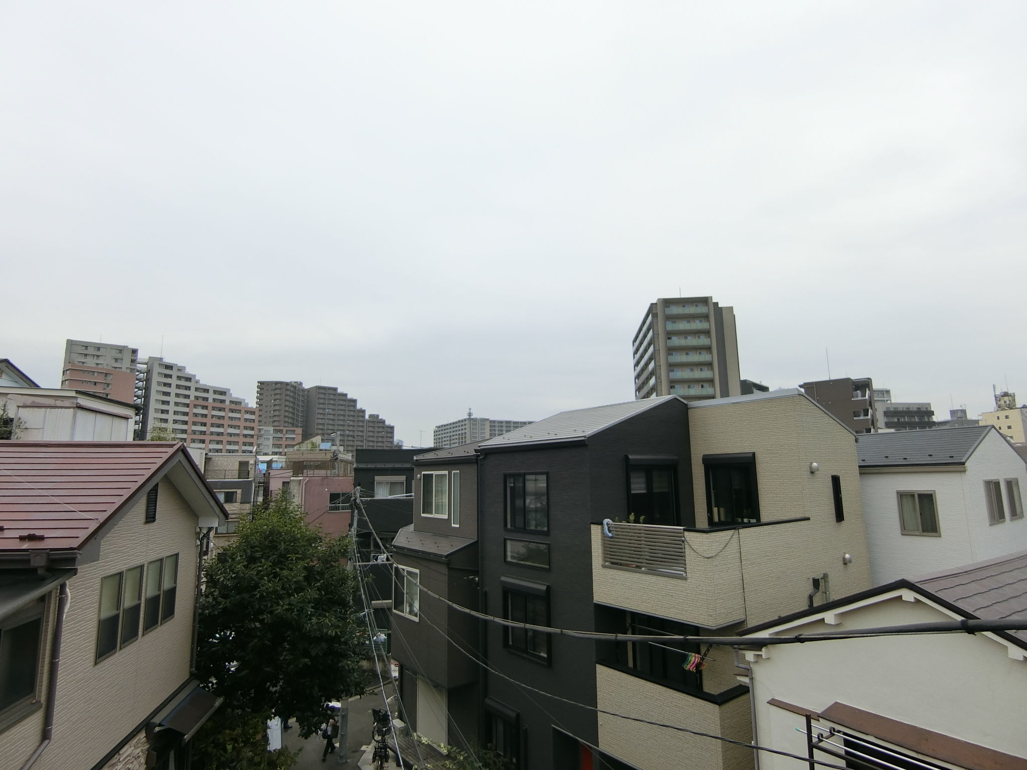 既存建物3階部分からの眺望