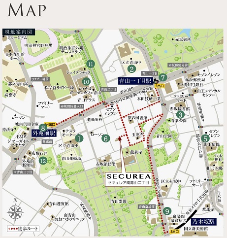 周辺環境マップ